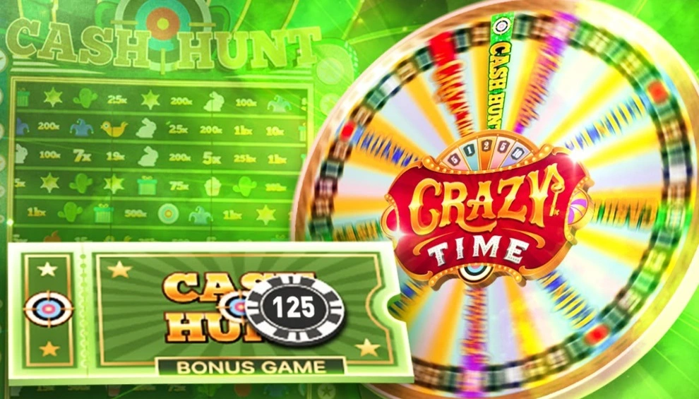 Crazy Time Cash Hunt Crazy Time cash hunt bonus game